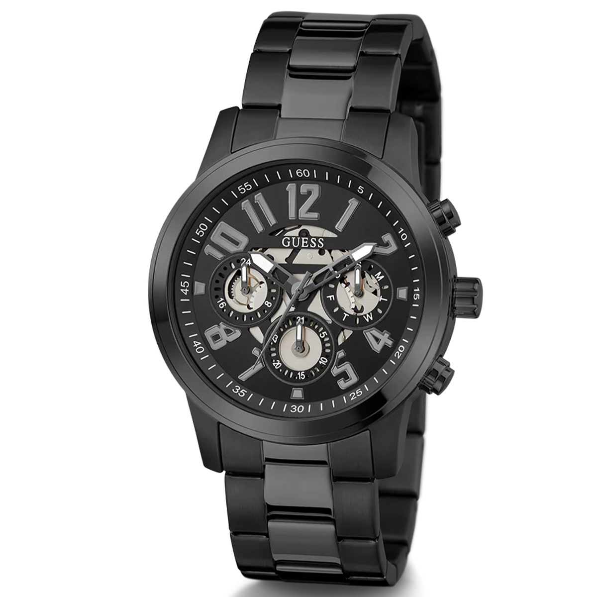 MONTRE GUESS HOMME M.FONCTION ACIER